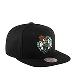 Бейсболка MITCHELL NESS арт. HHSS7689-BCEYYPPPBLCK Boston Celtics NBA (черный)