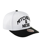 Бейсболка MITCHELL NESS арт. HHSS5862-MNNYYPPPWHBK (белый / черный)