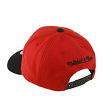 Бейсболка MITCHELL NESS арт. HHSS6638-CBUYYPPPRED1 Chicago Bulls NBA (красный / черный)