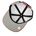 Бейсболка MITCHELL NESS арт. HS8791-CBUWHIT Chicago Bulls NBA (белый / красный)