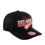Бейсболка MITCHELL NESS арт. HP8402-DRWBLCK Detroit Red Wings NHL (черный)