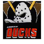 Шапка MITCHELL NESS арт. KTPCDX22016-ADUBLCK Anaheim Ducks NHL (черный / оранжевый)