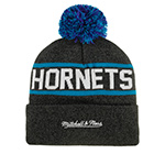 Шапка MITCHELL NESS арт. KTPCSH21038-CHOBKTL Charlotte Hornets NBA (черный / бирюзовый)