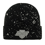 Шапка MITCHELL NESS арт. HCFK6021-LAKYYPPPBLCK Los Angeles Kings NHL (черный / серый)
