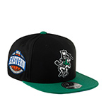 Бейсболка MITCHELL NESS арт. 6HSFSH22051-BCEBLCK Boston Celtics NBA (черный / зеленый)