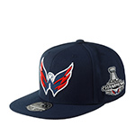 Бейсболка MITCHELL NESS арт. 6HSFLR22464-WCANAVY Washington Capitals NHL (темно-синий)