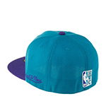 Бейсболка MITCHELL NESS арт. 6HSFSH21302-CHOTLPR Charlotte Hornets NBA (бирюзовый / фиолетовый)
