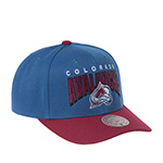 Бейсболка MITCHELL NESS арт. HHSS6642-CAVYYPPPBLUE Colorado Avalanche NHL (синий / красный)