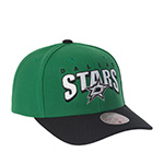 Бейсболка MITCHELL NESS арт. HHSS6642-DSTYYPPPGREN Dallas Stars NHL (зеленый / черный)
