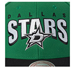 Бейсболка MITCHELL NESS арт. HHSS6642-DSTYYPPPGREN Dallas Stars NHL (зеленый / черный)