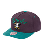 Бейсболка MITCHELL NESS арт. HP9351-ADUPURP Anaheim Ducks NHL (сливовый/бирюзовый)
