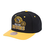 Бейсболка MITCHELL NESS арт. HP8591-BBNBLCK Boston Bruins NHL (черный / желтый)