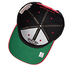 Бейсболка MITCHELL NESS арт. HP8764-CBUBLCK Chicago Bulls NBA (черный / красный)