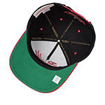 Бейсболка MITCHELL NESS арт. HP9355-CBUBLCK Chicago Bulls NBA (черный / красный)