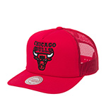 Бейсболка MITCHELL NESS арт. HT8032-CBURED1 Chicago Bulls NBA (красный)
