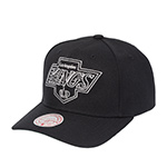 Бейсболка MITCHELL NESS арт. HP9573-LAKBLCK Los Angeles Kings NHL (черный)