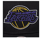 Бейсболка MITCHELL NESS арт. HP9576-LALBLCK Los Angeles Lakers NBA (черный)