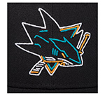 Бейсболка MITCHELL NESS арт. HP9572-SJSBLCK San Jose Sharks NHL (черный)