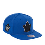 Бейсболка MITCHELL NESS арт. HS9621-TMLBLUE Toronto Maple Leafs NHL (синий)