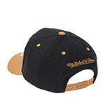 Бейсболка MITCHELL NESS арт. HP8591-VGKBLCK Vegas Golden Knights NHL (черный / песочный)