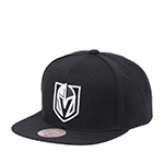 Бейсболка MITCHELL NESS арт. HS8546-VGKBLCK Vegas Golden Knights NHL (черный)