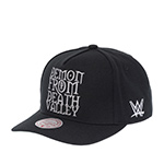Бейсболка MITCHELL NESS арт. HP13232-TTTBLCK Undertaker Statement Pro WWE (черный)