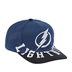 Бейсболка MITCHELL NESS арт. HP10367-TBLNAVY Tampa Bay Lightning NHL (синий / черный)
