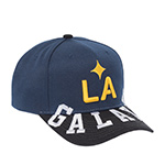 Бейсболка MITCHELL NESS арт. HP10363-LAGNAVY Los Angeles Galaxy MLS (темно-синий / черный)