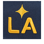 Бейсболка MITCHELL NESS арт. HP10363-LAGNAVY Los Angeles Galaxy MLS (темно-синий / черный)