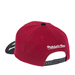 Бейсболка MITCHELL NESS арт. HP10368-MHERED1 Miami Heat NBA (бордовый / черный)
