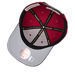Бейсболка MITCHELL NESS арт. HP10368-MHERED1 Miami Heat NBA (бордовый / черный)