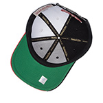 Бейсболка MITCHELL NESS арт. HP10392-CBUBLCK Chicago Bulls NBA (черный / красный)