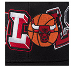 Бейсболка MITCHELL NESS арт. HP10412-CBUBLCK Chicago Bulls NBA (черный)