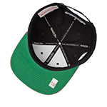 Бейсболка MITCHELL NESS арт. HS10401-OSTBLCK Ohio State NCAA (черный / красный)