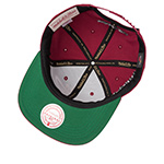 Бейсболка MITCHELL NESS арт. HS10521-MHERED1 Miami Heat NBA (бордовый)