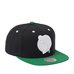 Бейсболка MITCHELL NESS арт. HS11183-BCEBLCK Boston Celtics NBA (черный / зеленый)