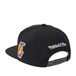 Бейсболка MITCHELL NESS арт. HS11485-LALBLCK Los Angeles Lakers NBA (черный)