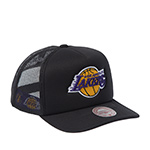 Бейсболка MITCHELL NESS арт. HT11408-LALBLCK Los Angeles Lakers NBA (черный)