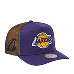 Бейсболка MITCHELL NESS арт. HT11505-LALPURP Los Angeles Lakers NBA (фиолетовый)
