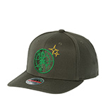 Бейсболка MITCHELL NESS арт. HHSSINTL1243-BCEOLIV Boston Celtics NBA (оливковый)