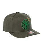 Бейсболка MITCHELL NESS арт. HHSSINTL1243-BCEOLIV Boston Celtics NBA (оливковый)