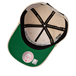 Бейсболка MITCHELL NESS арт. HM10472-BCEOFWH Boston Celtics NBA (off white)