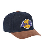 Бейсболка MITCHELL NESS арт. HP9529-LALDKNY Los Angeles Lakers NBA (dark navy)
