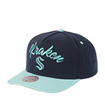 Бейсболка MITCHELL NESS арт. HP9354-SKRNAVY Seattle Kraken NHL (navy)