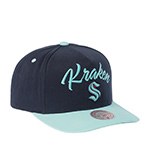 Бейсболка MITCHELL NESS арт. HP9354-SKRNAVY Seattle Kraken NHL (navy)
