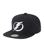Бейсболка MITCHELL NESS арт. HS8035-TBLBLCK Tampa Bay Lightning NHL (black)