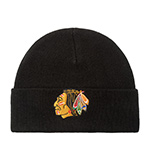 Шапка MITCHELL NESS арт. EU175-CHIBLA-BLK Chicago Blackhawks NHL  (black)