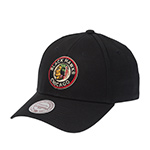 Бейсболка MITCHELL NESS арт. EU1053-CHIBLA-BLK Chicago Blackhawks NHL (черный)