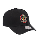 Бейсболка MITCHELL NESS арт. EU1053-CHIBLA-BLK Chicago Blackhawks NHL (черный)