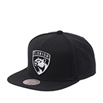 Бейсболка MITCHELL NESS арт. HS8546-FPTBLCK Florida Panthers NHL (черный)